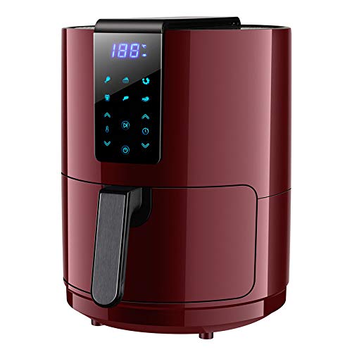 Elektrische Luftfritteuse, 3.5L 1400W, Ölfiltration, LED-Touchscreen-Display, Heißluftfritteuse, Schutz vor Stromausfall durch Herausnehmen des