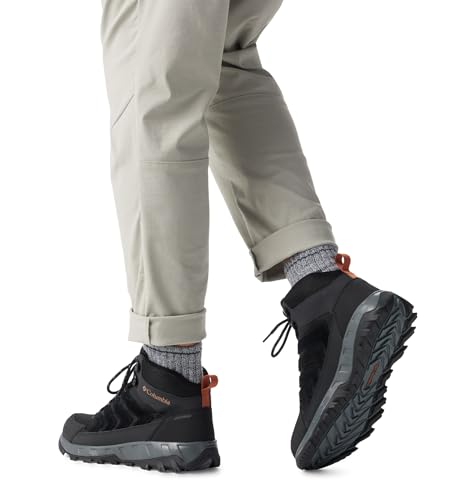 Columbia Columbia Mens Strata Trail Mid Waterproof, Black/Owl, 10
