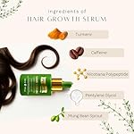 Hair Growth Serum – Advanced Biotin with Caffeine, Peptides, Botanical Extract for Thicker, Fuller, Longer Hair, Reduces Hair Thinning, Hair Regrowth Tonic, Hair Loss Treatment for Men & Women, 30ml - Image 4
