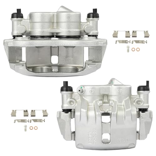 Image of SCITOO Front Left & Right Disc Brake Calipers With Bracket 18B5524 18B5525 | Fit For Ram Model - For ProMaster 1500 2014-2023,For ProMaster 2500 2014-2024,For ProMaster 3500 2014-2023 2PCS
