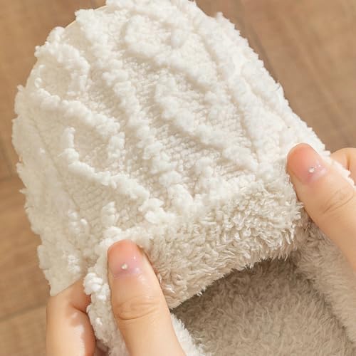 Winter Bear Slippers for Women Fuzzy Memory Foam Slip-on Bedroom Slipper Cute Fluffy Indoor House Shoes Slippers 20253