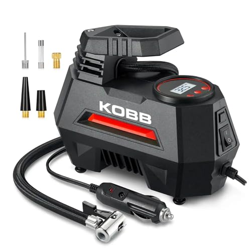 Şişirme Pompası — KB180 12 V 150 Psı Ayarlı Dijital Basınç Göstergeli Lastik