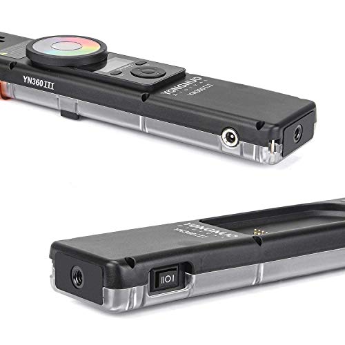 Yongnuo YN360III YN360-III LED-Videoleuchte Touch Adjusting mit fernverstellbarer RGB-Farbtemperatur 3200-5500K + NAMVO… – Bild 5
