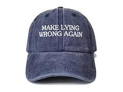 Make Lying Wrong Again (Washed Navy Blue)