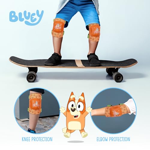 Image of Kids Elbow and Knee Pads, Protective Gear Set, Adjustable Straps