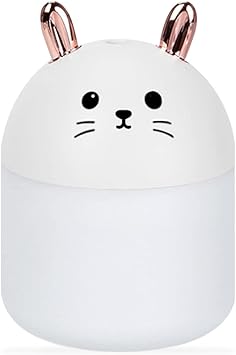 Amazon Moisrapin アロマディフューザー かわいい 超音波 加湿器 卓上 小型加湿器 卓上加湿器 車 除菌 装飾グッズ コンパクト アロマライト 芳香機 プレゼント ホワイト Hipitopet 加湿器 通販