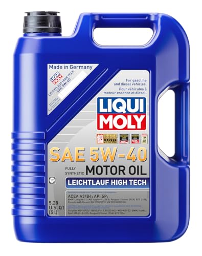Liqui Moly Leichtlauf High Tech SAE 5W-40 | 5 L | Synthesis ...