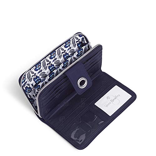 Image of Vera Bradley Women's Performance Twill Turnlock Wallet With RFID Protection