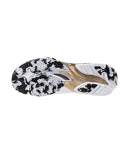 Mizuno WAVE LIGHTNING Z8 Chaussures de volleyball GE Or FemmeHommee Taille47 - vue 4
