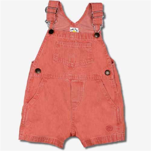 Baby and Toddler Girls Boutique Pink Bib Overall Shorts
