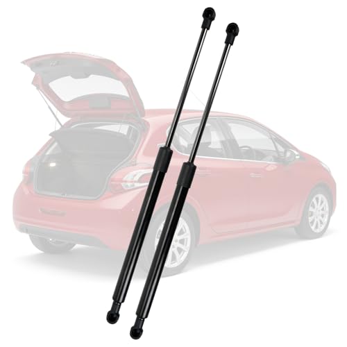 Vérins à gaz Peugeot 208 amortisseurs de hayon 435N de 469mm équivalent OE 9676494780 pour coffre auto