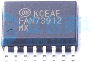 1 Pcs gate Drive IC Half Bridge IGBT MOSFET Sink: 3A Source: 2A 1200V high Current, Half Bridge, gate Driver Integrated Circuit (HVIC) SOIC-16-300mil FAN73912MX