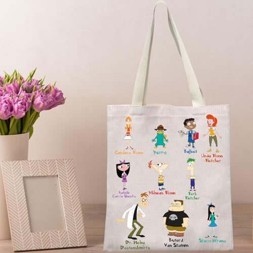 BWWKTOP Bolsa Tote Phineas Agent P miniatura 6