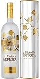 In Geschenktube Vodka White Birch Gold 1,0L in Tube russischer Premium Wodka mit Birkensaft