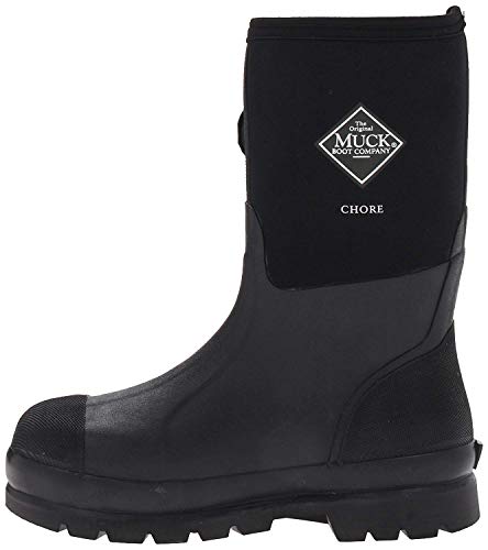 Muck Boot Chore Classic Men's Rubber Work Boot (10, Black)3