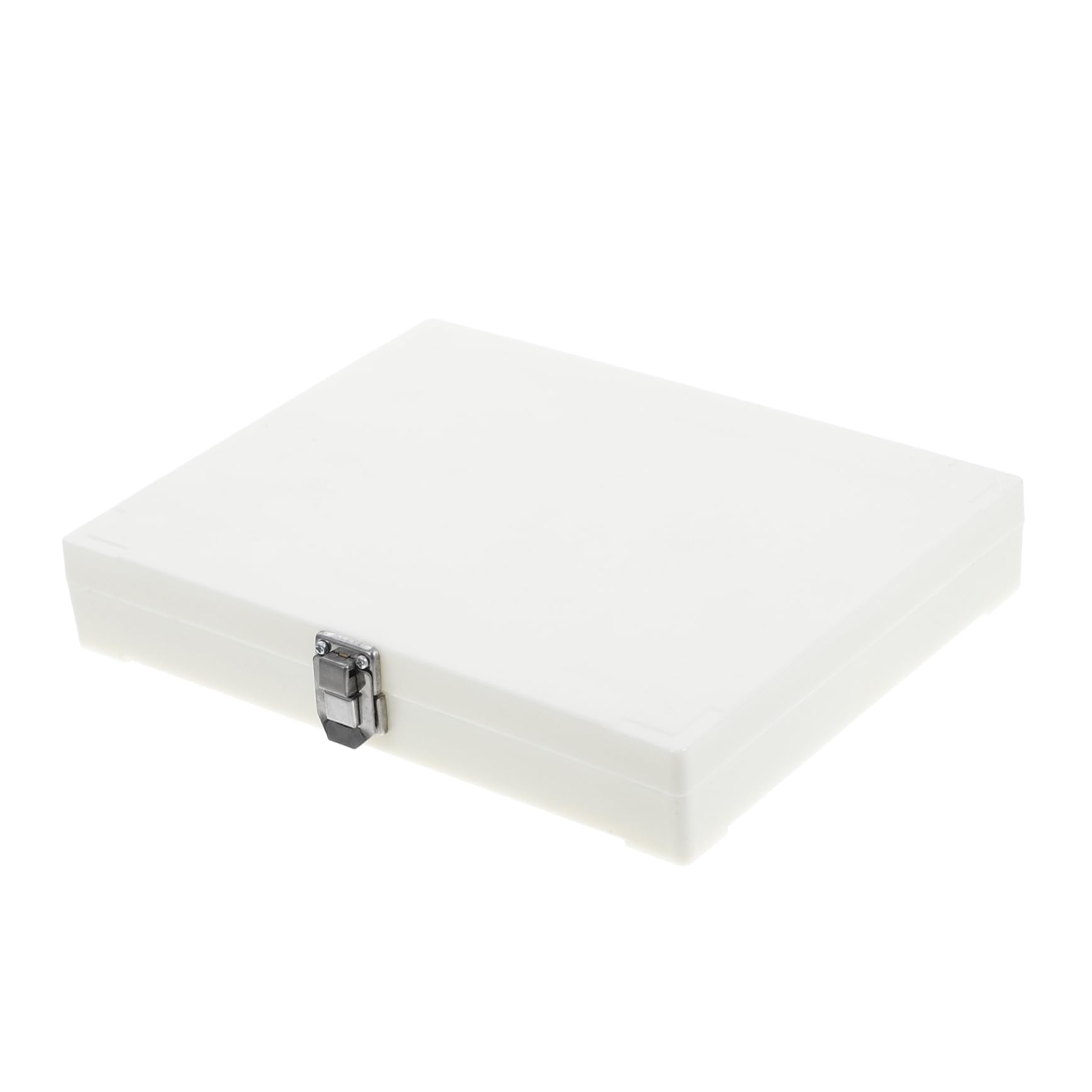 OSOLADY Microscope 100-slot Specimen Storage Stainless Steel Lock Reusable Slide Organizer