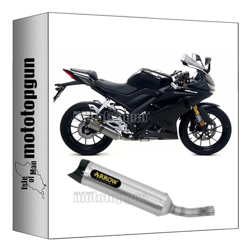 Escape Arrow Thunder homologado soluciona el exceso de peso en tu Yamaha YZF R125 2019 2020