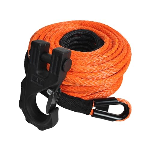 Cabrestante manual de cable sintético para remolque y coche SUV de 20m