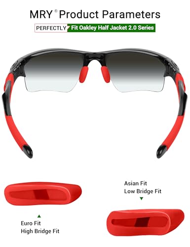Image of Mryok Replacement Earsocks Nosepieces Kits for Oakley Half Jacket 2.0 /2.0 XL