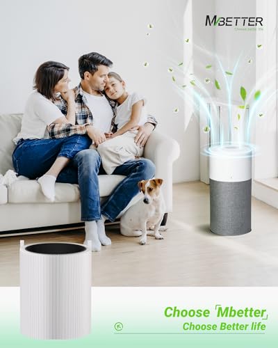 2 Pack 311 Auto Filters Replacement, Compatible with Blueair Blue Pure 311 Auto Air Purifier, 2 in 1 HEPASilent and Activated Carbon Filter