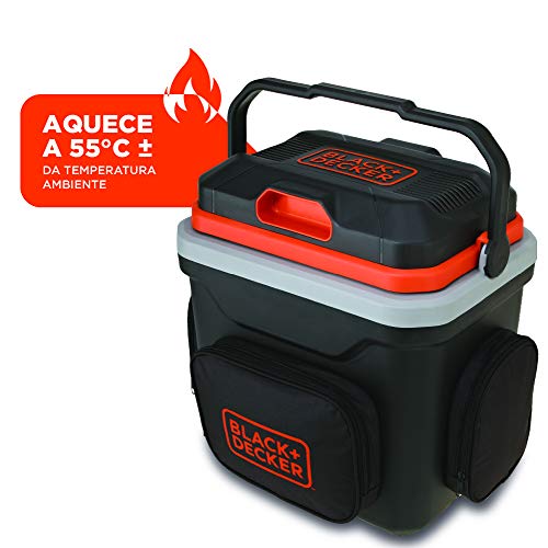 BLACK+DECKER Mini Geladeira de 24L 12V Cinza BDC24LLA