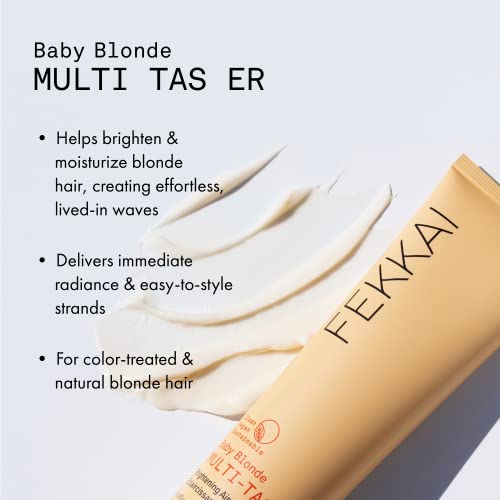 Fekkai Baby Blonde Multi-Tasker Brightening Air-Dry Creme - 5 Oz - Brightens & Moisturizes Hair - Salon Grade, Ewg Compliant, Vegan & Cruelty Free #TOP2