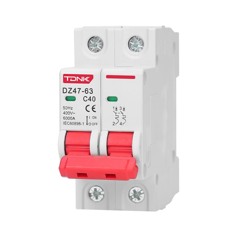 Disjoncteur DZ47 4P 3A type C pour rail DIN AC 400V