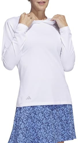 adidas Women's Performance Golf Hoodie Hooded Sweatshirt - Image 4