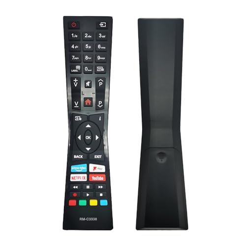 Replacement RC-C3338 bush tv remote for bush tv compatible with jvc remote control RC-C3338