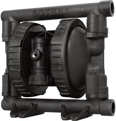Systems Air-Operated Double Diaphragm Pump - 56 GPM, Polypropylene/Hytrel, Model# SP100-10N-PA-HHH