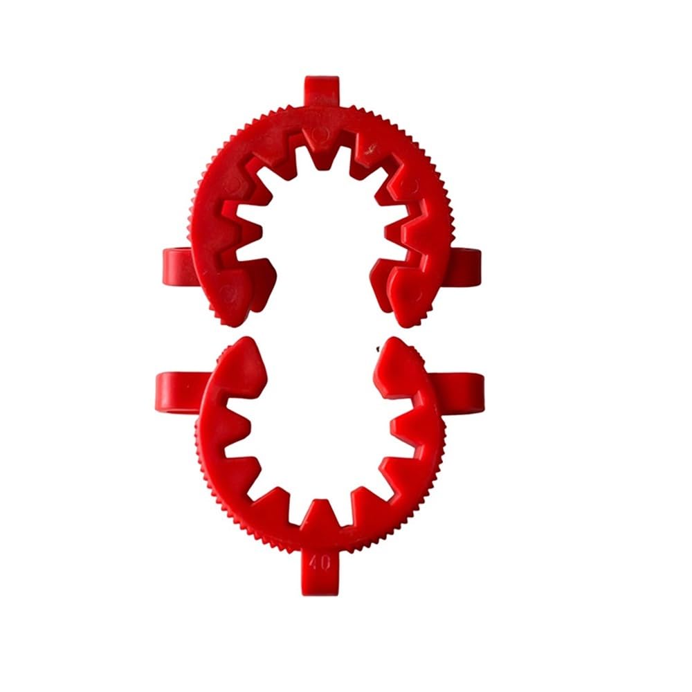 2 Teile/los B40 40# Labor Kunststoff Clamp Clip Keck for 40/38 Glas Joint