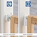reer Türgitter und Treppenschutzgitter, Baukasten zum Selbstbauen, zum Klemmen oder Schrauben, ausziehbar 63-106 cm, Natur
