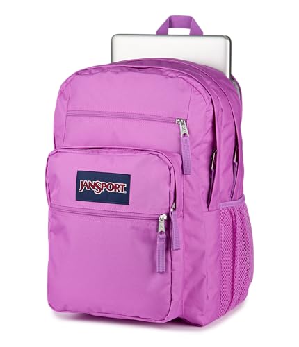 Image of JanSport 34L Big Backpack - 15 Inch Laptop Sleeve, Digital Fuchsia