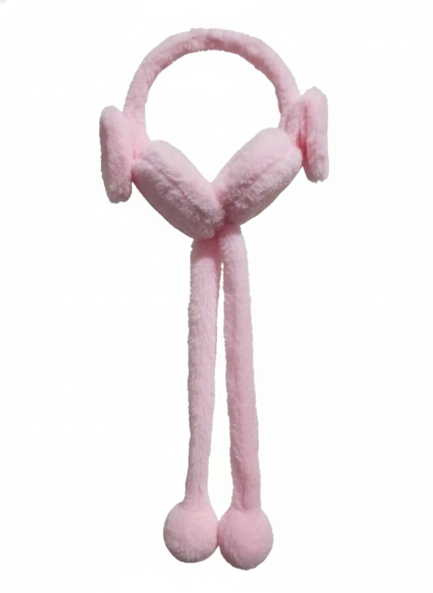 Headwear Winter with moving air pump chu chu Earmuffs for girls/boys/women (Pack of 1)-picture-44