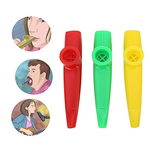 Keenso Plastique Mini Portable Kazoo Ukulélé Guitare Partenaire Facile à Apprendre Instrument de Musique(Rouge) - Les Beatles, Paul McCartney, John Lennon, RIngo Starr, George Harrison Keenso Plastique Mini Portable Kazoo Ukulélé Guitare Partenaire Facile à Apprendre Instrument de Musique(Rouge) – Image 3