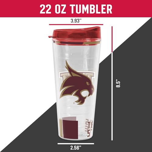 Image of Rico Industries NCAA Double Wall Tritan Tumbler 16oz or 22oz