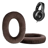 kwmobile 2X Coussinet de Rechange Compatible avec Sennheiser HD 559/569 / 599   Coussinets avec Revêtement Velours pour Casque Audio   Marron