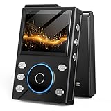 MP3プレーヤー Bluethtooth5.3 【HIFIロスレス音質&長時間再生】 音楽プレイヤー デジタルオーディオプレーヤー 16GBメモリー内蔵 64GBメモリーカード付き 256GBまで拡張可能 操作性 RKNanoDチップ内蔵 2.4インチスクリーン EQサウンドエフェクト 大容量バッテリー TypeC充電式 スクロール式操作簡単 FMラジオ機能 録音機能 日本語説明書