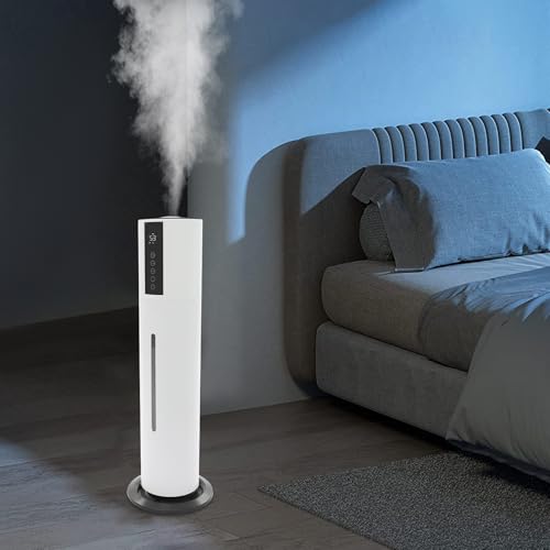Humidificador de niebla blanca para interiores de 30 m2 con mando remoto programable 7