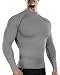 DRSKIN Compression Cool Dry Sports Tights Shirt Baselayer Running Leggings Yoga Rashguard Men (M, SG-BL100)