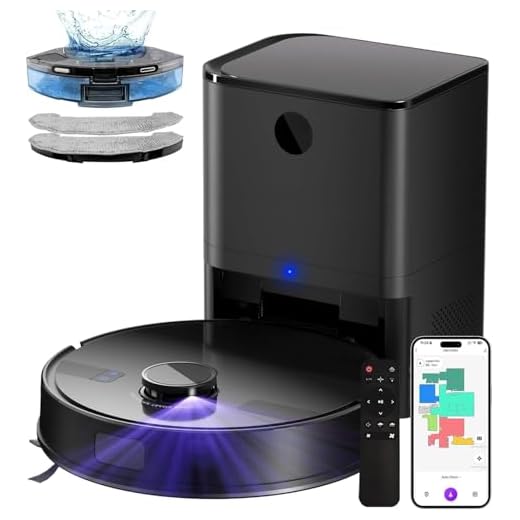 MONSGA Self-Empty Robot Vacuum Cleaner