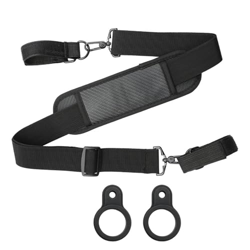 Tmboryuu Mochila ergonómica para caña de pescar, diseño de arnés de hombro con 2 correas ajustables y 2 ganchos de silicona para pescadores, correa de mochila para caña de pescar