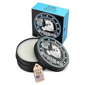 Bossman Relaxing Beard Balm for Men (Magic Scent) – Tames, Relaxes, Thickens & Softens for Ultimate Beard Care – Made in USA