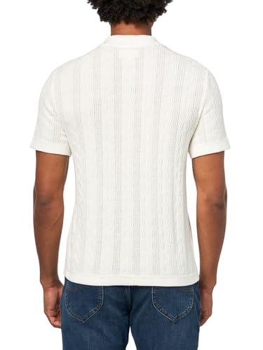 Lucky Brand Men's Short Sleeve Button Down Sweater2