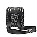 Ciclkwde Men Small Shoulder Bag Crossbody Bag Travel Sling Bag Fashion Business Handbag Casual Messenger Bag (black)