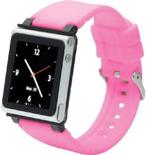 iWatchz CLRCHR22PIK Q Collection Wrist Strap for iPod Nano 6G, Pink