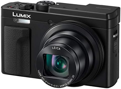 PANASONIC LUMIX ZS80 20.3MP Digital Camera, 30x 24-720mm Travel Zoom Lens, 4K Video, Optical Image Stabilizer and 3.0-inch Display – Point & Shoot Camera with Lecia Lens - DC-ZS80K (Black)