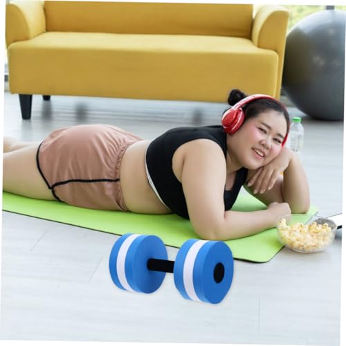 Dumbbells flotantes de espuma eva para ejercicio acuático 2 pcs miniatura 5