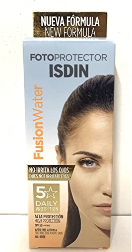 Fotoprotector Fusion Water Oil Control Fps 50+ Facial Sunscreen. 50Ml #TOP13