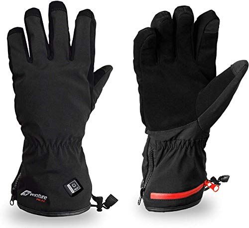 Venture Heat Insulated Heated Gloves for Men Women with Battery Pack - H